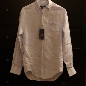 Vineyard Vines Linen Button Down
